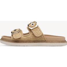 Tamaris Women Slides Tamaris P25us Women's Slippers - Tan