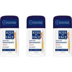 Toiletries Kiss My Face Signature Bundles Active Life Aluminum Free Deodorant Sport 7.44 oz 3 Count