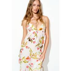 Recycled Materials Dresses H&M Tie-Detail Maxi Dress - White