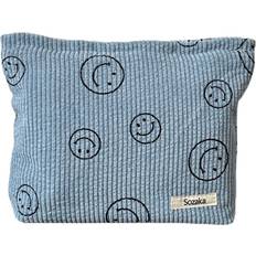 Corduroy Cosmetic Bag - Blue