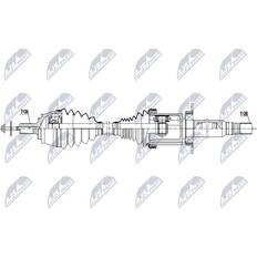 Drive Shafts NTY DriveShaft For Volvo V40 4WD 2.0T 17