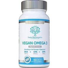 Vegan omega 3 Swiss Bioenergetics Vegan Omega 3 90 Soft Gels