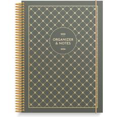 Mayland Studie Organizer A5 Ugekalender Grøn 2025/26