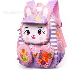 Bags VDstar Cartoon 3D Rabbit Kids Backpack - Light Purple