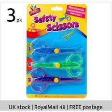 Scissors Artbox 3pcs Safety Scissors Stationery Kids Children Crafts Art