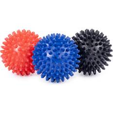 Blue Massage Balls Fitness-Mad Spiked Massage Ball Pack of 3