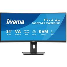 Iiyama Skærme Iiyama ProLite XCB3497WQSNP-B1 LED Skærm 34 in 3440 x 1440 pixel