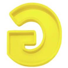 Yellow Casting Uxcell Silicone Resin Letter Mold 3D for Epoxy Resin Art Large Yellow 4 inch