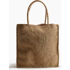 H&M Straw Shopper - Beige
