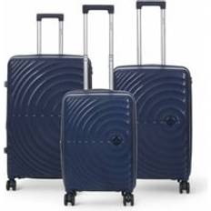 Polypropylene Suitcase Sets Infinity Leather Expandable Hard Shell 8 Wheels Luggage Cabin Suitcase Set