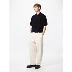 Uniqlo Japan Wide Tapered Jeans - Natural