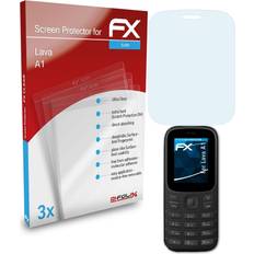 Screen Protectors atFoliX 3x Screen Protection Film for Lava A1 Screen Protector Clear