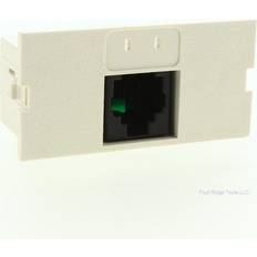 Landline Phones Wiremold P&s Activate White Voice Grade USOC 6-Wire Jack Activate Telephone 2A112-U-WH