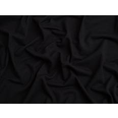 Fabrics Minerva Core Range Recycled Cotton Jersey Stretch Knit per Metre Fabrics Black