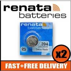 Renata Bundle of 2 x 394 Watch Battery 1.55V SR936SW