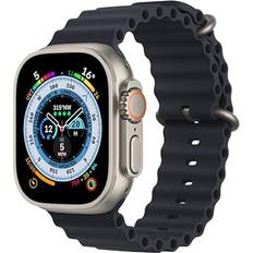 Apple watches ultra Apple Watch Ultra 2 GPS 49MM Titangehäuse mit Black Ocean Band