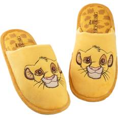 Women - Yellow Slippers Lion King Womens Simba Mule Slippers - Yellow