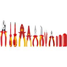 Knipex Tool Kits Knipex KNP9K0080168US 12 Piece 1000V Insulated Electrical Vehicle Plier Set Tool Kit