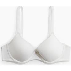 H&M Padded Underwired Jersey Bra - White