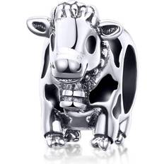 Bijoux Indiscrets Cow Charms Animals Beads Authentic 925 Sterling Silver - European