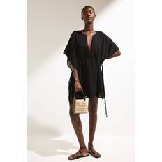 H&M Strandkaftan I Bomull - Svart