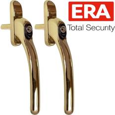Window Hardware & Fittings Era Quality Gold UPVC Window Handle Inline Locking Espag Double Glazing Lock