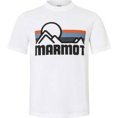 Marmot Överdelar Marmot Coastal Tee SS - White