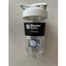White Shakers BlenderBottle Strada Cup Wire Mixball 710ml White Shaker
