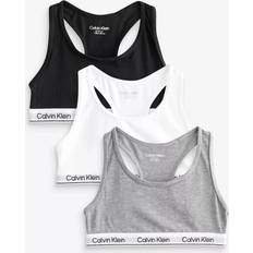 Bralettes Children's Clothing Calvin Klein Kids' Modern Bralette - White/Black/Grey