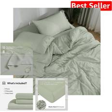 Sijo Organic Bamboo Set for King Beds Bed Sheet