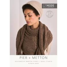 Needlework Patterns on sale Rowan Rowan Pier and Metton Shawl and Hat Knitting Pattern