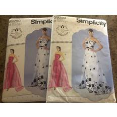 Needlework Patterns Simplicity Gertie Strapless Gown Pattern 6-14 14-22 ff