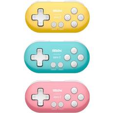 Game Controllers Leatpharkee 8Bitdo Zero 2 Bluetooth Gamepad Keychain