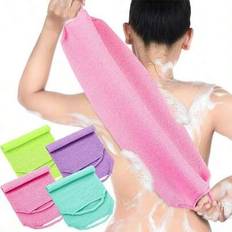 Toiletries Shein Long Exfoliating Back Scrubber Loofah With Handles