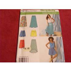 Needlework Patterns Simplicity 1616 Mini Midi Maxi Skirt