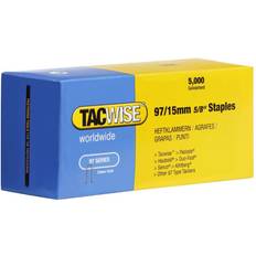 Tacwise 0303 97/15mm Galvanised Narrow Crown Staples Pack of 5000