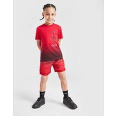 Children's Clothing Jordan Jumpman Shot T-Shirt Shorts Set Children - Red
