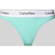 Dam - Turkosa Underkläder Calvin Klein Modern Cotton Thong - Beau Blue