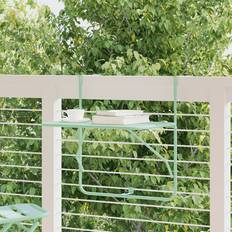 VidaXL Balcony Tables vidaXL Foldable Hanging 60x40 cm Mint Green Balcony Table