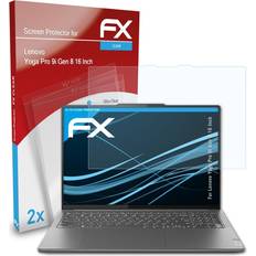 atFoliX 2x Screen Protector for Lenovo Yoga Pro 9i Gen 8 16 Inch Clear
