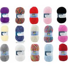 Patons Fab DK Cherry 100g 100% Acrylic Machine