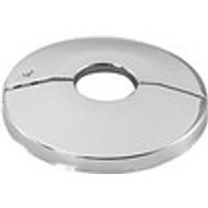 Scharniere ASW Universal Scharnierrosette Messing Verchromt Ø 22mm Höhe 10mm Aussen 55mm 1Stk.
