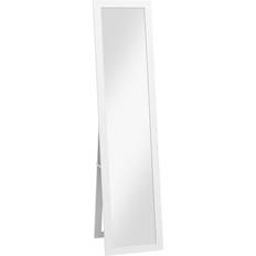 Detalles Interiores Homcom Cuerpo Entero 37x157 cm Blanco Espejo de Pie