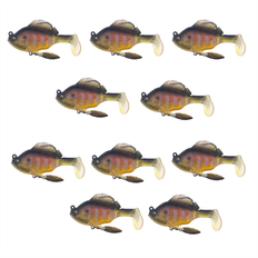 Sans Soucis 10pcs Top Water Fishing Lures for Bass Catfish Pike Perch