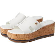 Tommy Hilfiger Slippers & Sandals Tommy Hilfiger Heliena Platform Wedge Sandals - White