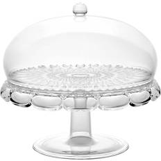 Kakfat Guzzini Cake Stand With Dome Vanity All Transparent Kakfat