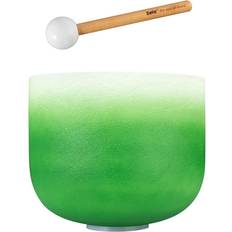 Sela Crystal Chakra Singing Bowl 11" Green