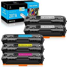 LeciRoba 207A Toner för HP Color Laserjet Pro - Med Chip