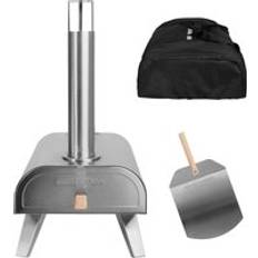 George Foreman Pizza Ovens George Foreman GFWPPO1SSPC Wood Pellet Pizza Oven