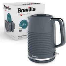 Breville Grey Kettles Breville Zen Grey Electric Kettle 1.7L 3kW VKT250